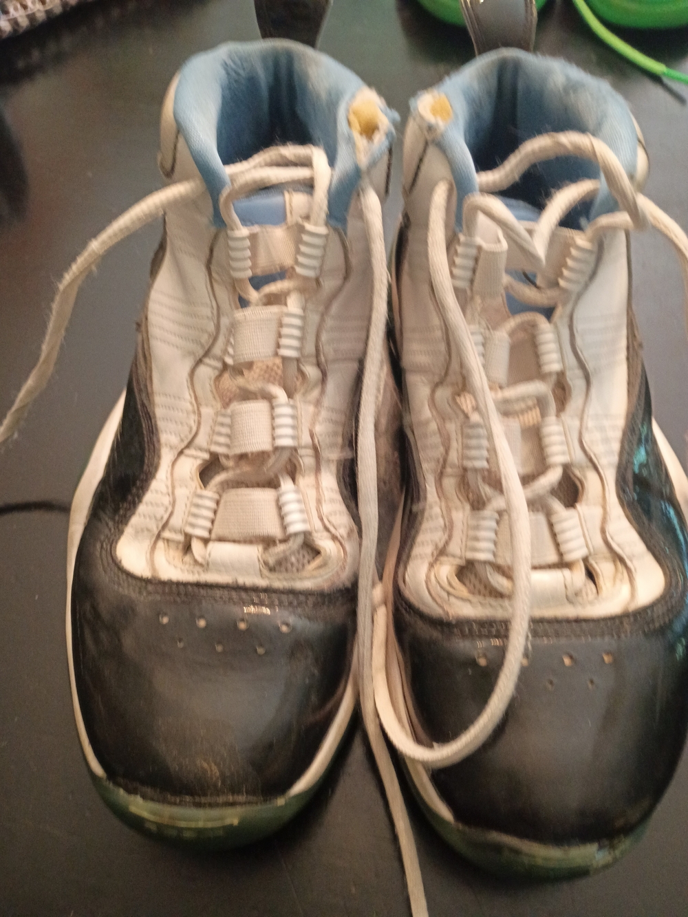 Super Worn Down Nike Zoom Phenom Concord Basketball Shoes Men's 8.5
